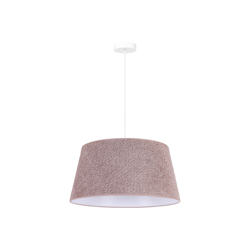 Duolla - Пендел BOUCLE 1xE27/15W/230V Ø 50 см кафяв