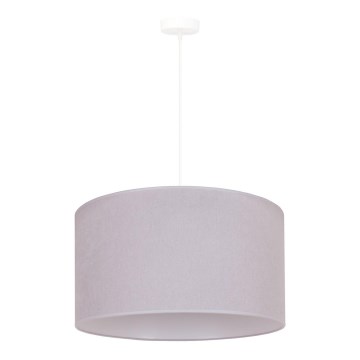 Duolla - Пендел BRISTOL 1xE27/40W/230V Ø 45 см сив