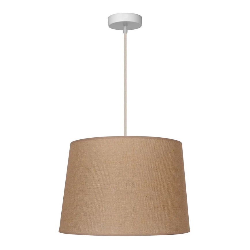Duolla - Пендел CONE 1xE27/15W/230V Ø 40 см кафяв