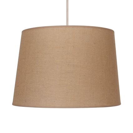 Duolla - Пендел CONE 1xE27/15W/230V Ø 40 см кафяв