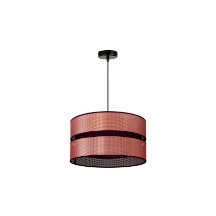 Duolla - Пендел COPPER SHINY 1xE27/15W/230V Ø 40 см меден/черен