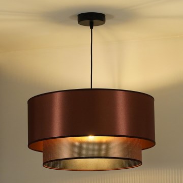 Duolla - Пендел COPPER SHINY 1xE27/15W/230V Ø 45 см меден