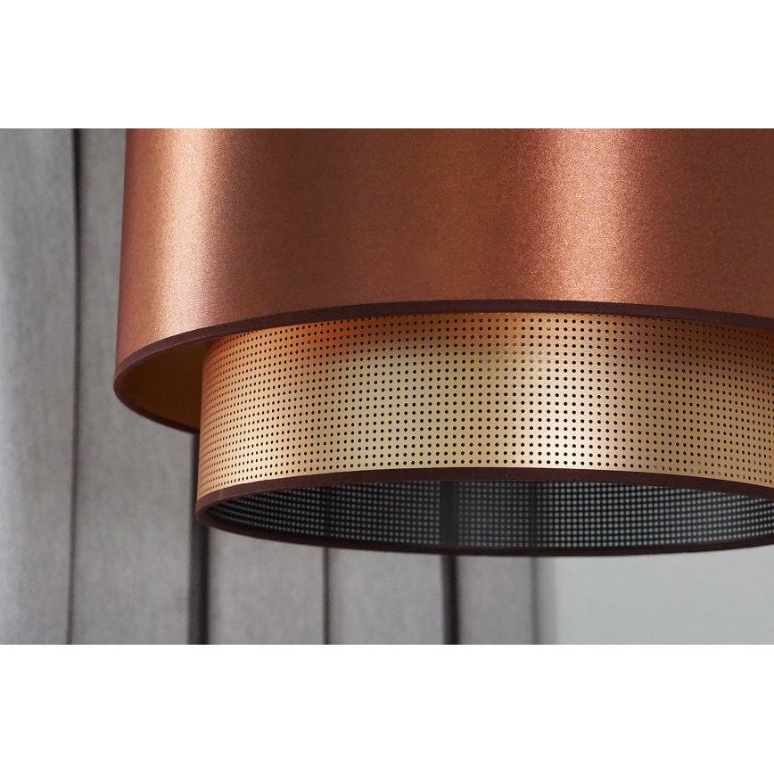 Duolla - Пендел COPPER SHINY 1xE27/15W/230V Ø 45 см меден