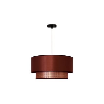 Duolla - Пендел COPPER SHINY 1xE27/15W/230V Ø 45 см меден
