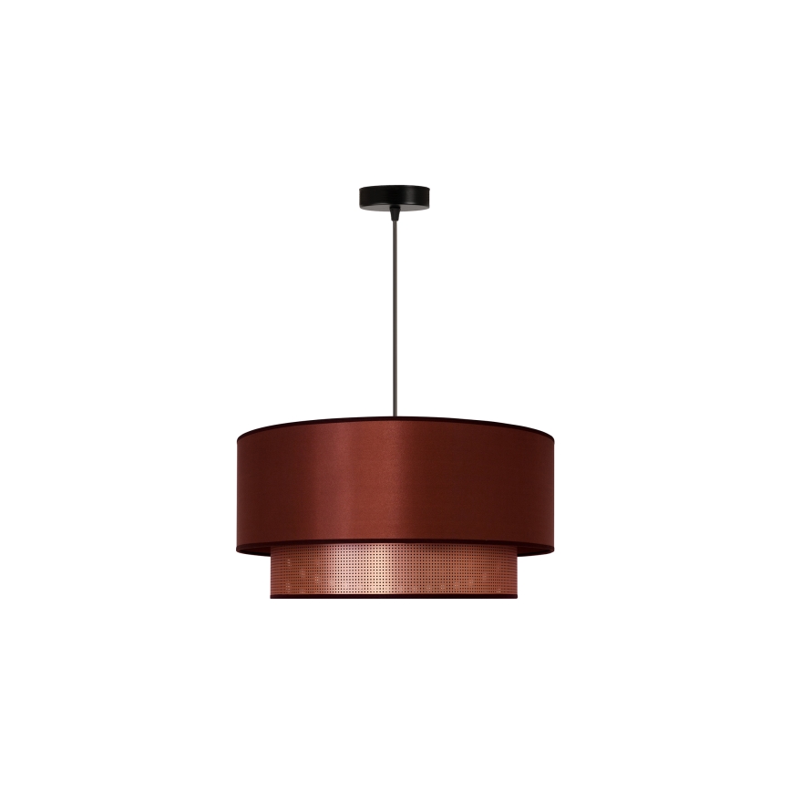 Duolla - Пендел COPPER SHINY 1xE27/15W/230V Ø 45 см меден