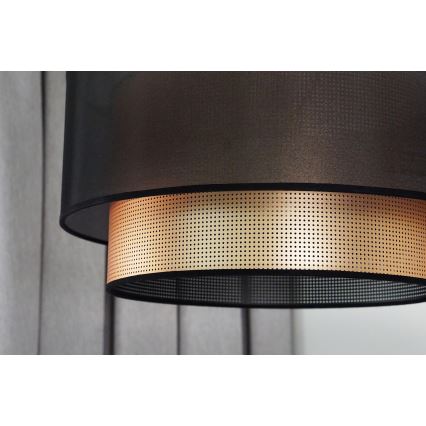 Duolla - Пендел COPPER SHINY 1xE27/15W/230V Ø 45 см кафяв/меден