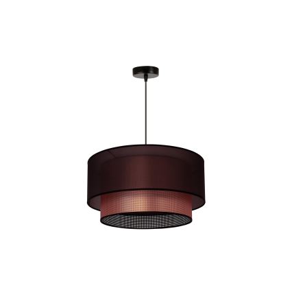 Duolla - Пендел COPPER SHINY 1xE27/15W/230V Ø 45 см кафяв/меден