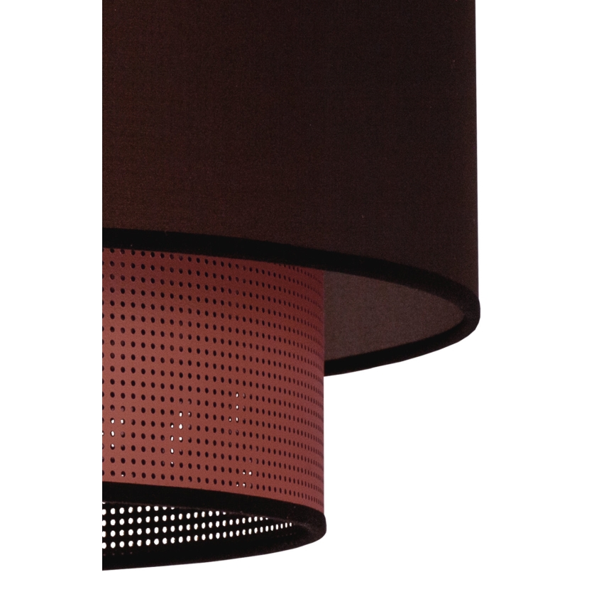 Duolla - Пендел COPPER SHINY 1xE27/15W/230V Ø 45 см кафяв/меден