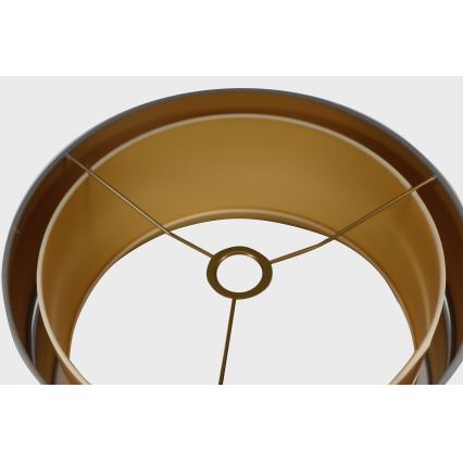 Duolla - Пендел DUO 1xE27/15W/230V Ø 40 см сив
