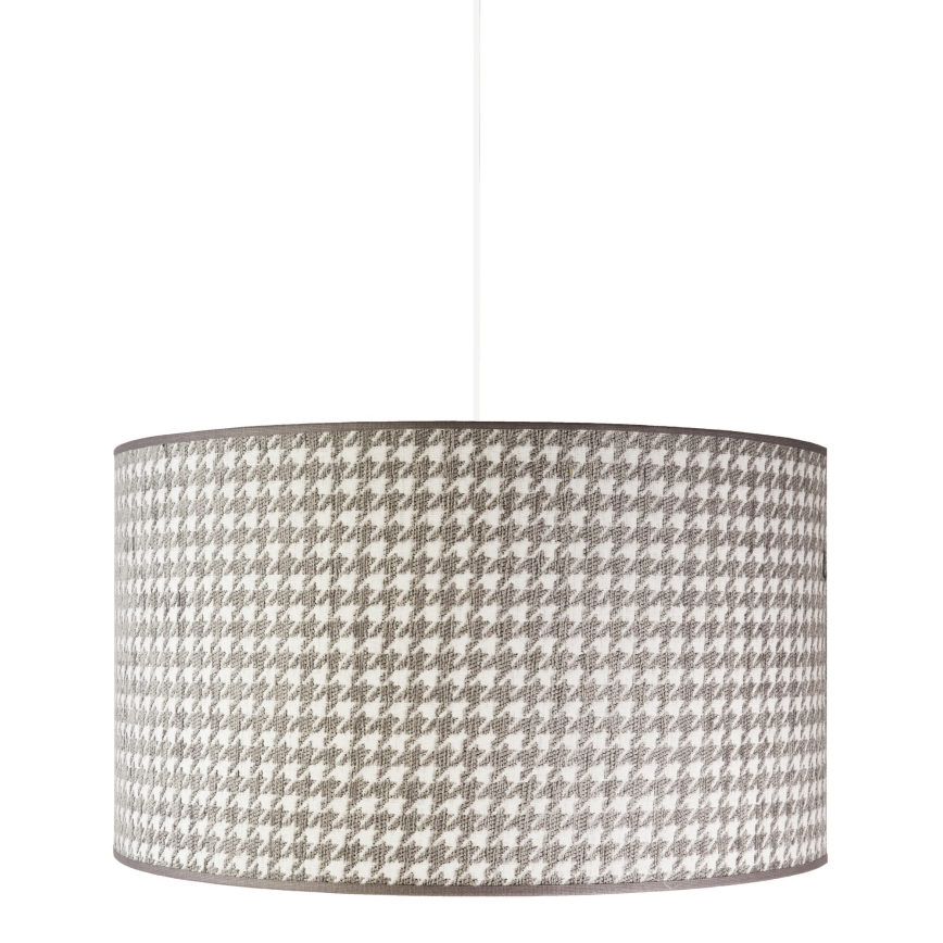 Duolla - Пендел KENT 1xE27/40W/230V Ø 45 см сив