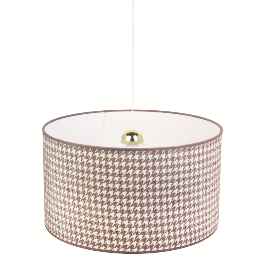 Duolla - Пендел KENT 1xE27/40W/230V Ø 45 см сив