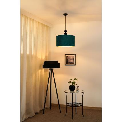 Duolla - Пендел LYON 1xE27/15W/230V Ø 40 см зелен