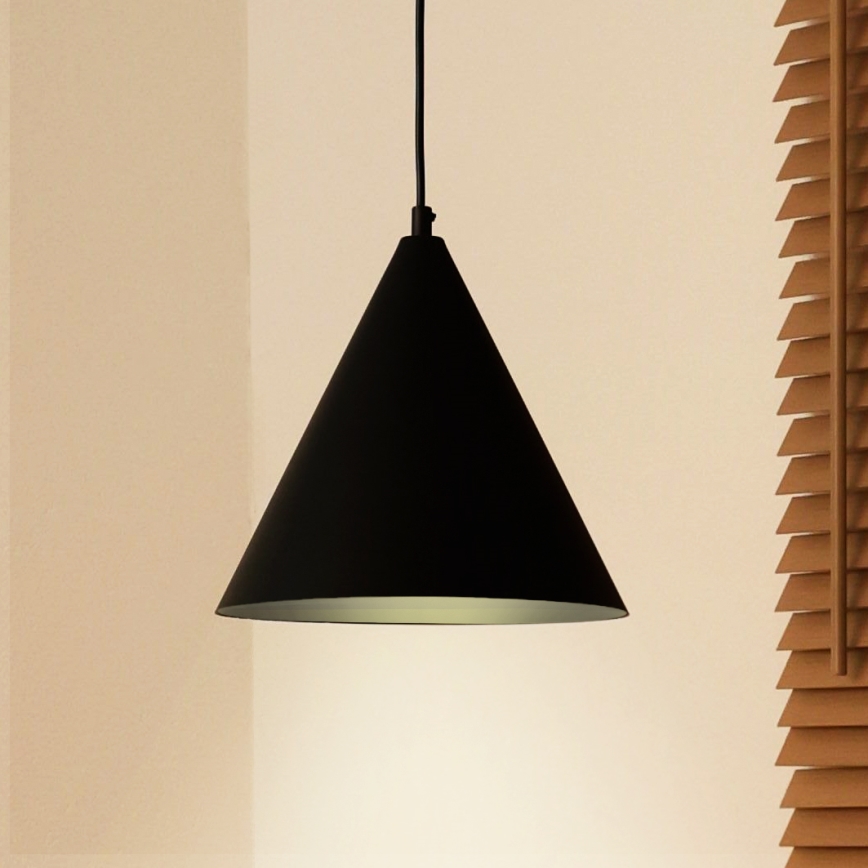 Duolla - Пендел на кабел IRONLINE 1xG9/3W/230V Ø 25 см черен