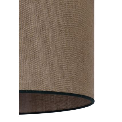 Duolla - Пендел ROLLER 1xE27/15W/230V Ø 40 см кафяв/черен