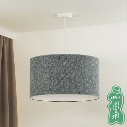 Duolla - Пендел ROLLER ECO RECYCLING 1xE27/15W/230V Ø 45 см зелен