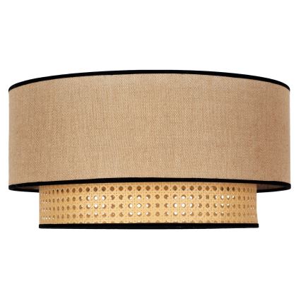 Duolla - Плафон BOHO 1xE27/15W/230V Ø 45 см бежов/ратан