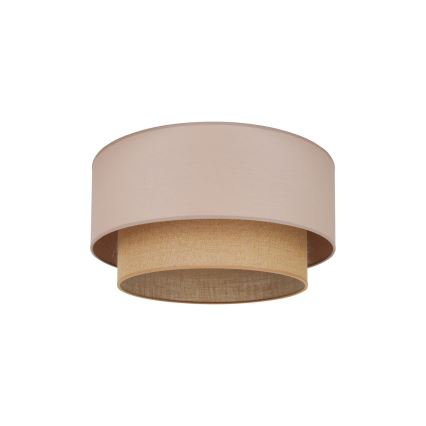 Duolla - Плафон BOHO 1xE27/15W/230V Ø 45 см бежов/кафяв