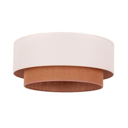 Duolla - Плафон BOHO 3xE27/15W/230V Ø 60 см бежов/кафяв