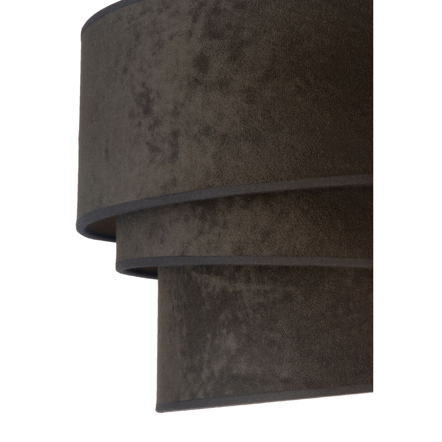 Duolla - Плафон DEVON 1xE27/40W/230V Ø 45 см черен/златист