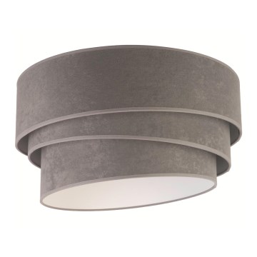 Duolla - Плафон DEVON 1xE27/40W/230V Ø 45 см сив
