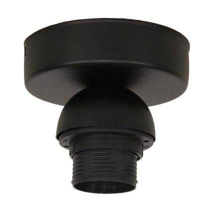 Duolla - Плафон DUO 1xE27/40W/230V Ø 40 см черен/златист