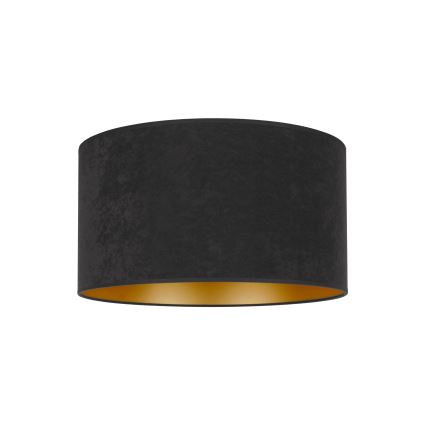 Duolla - Плафон ROLLER 1xE27/15W/230V Ø 40 см черен/златист