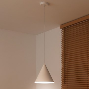 Duolla - Полилей на кабел IRONLINE 1xG9/3W/230V Ø 25 см, бял