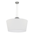 Duolla - Полилей на кабел OPERA 3xE14/40W/230V диаметър 55 см бял