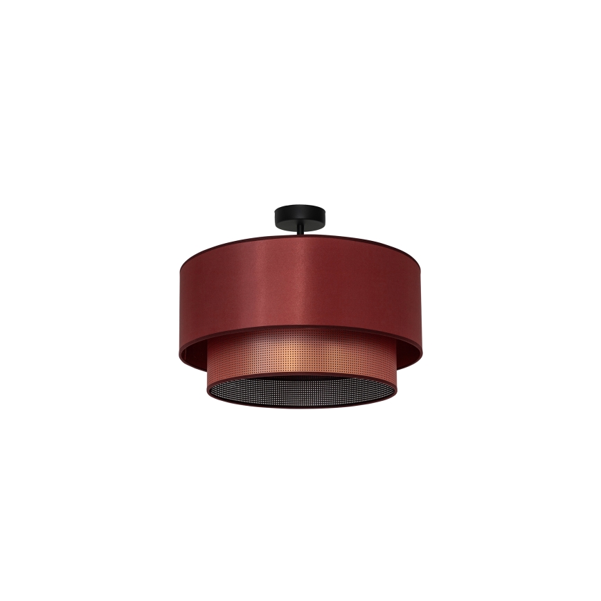 Duolla - Полилей за повърхностен монтаж COPPER SHINY 1xE27/15W/230V Ø 45 см меден