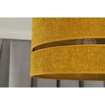 Duolla - Полилей за повърхностен монтаж DOUBLE 1xE27/15W/230V Ø 40 см оранжев