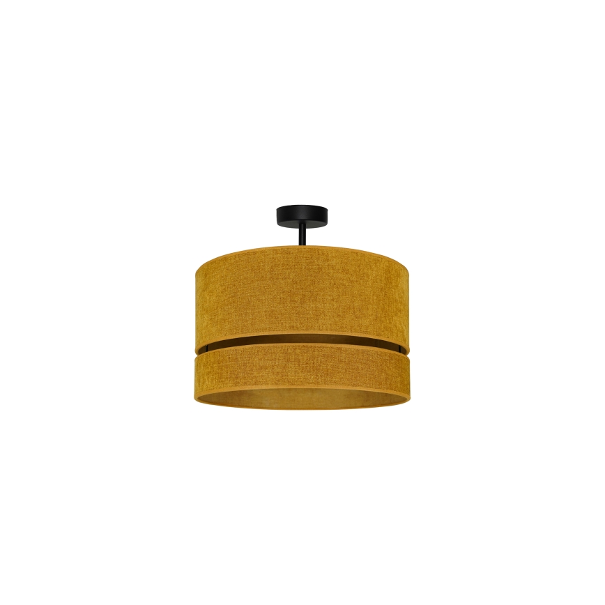 Duolla - Полилей за повърхностен монтаж DOUBLE 1xE27/15W/230V Ø 40 см оранжев