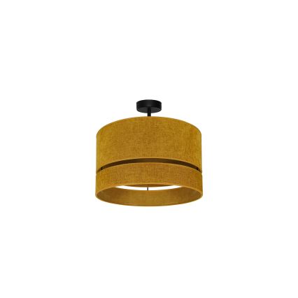 Duolla - Полилей за повърхностен монтаж DOUBLE 1xE27/15W/230V Ø 40 см оранжев