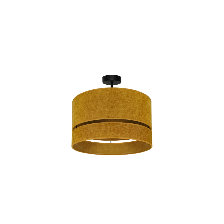 Duolla - Полилей за повърхностен монтаж DOUBLE 1xE27/15W/230V Ø 40 см оранжев