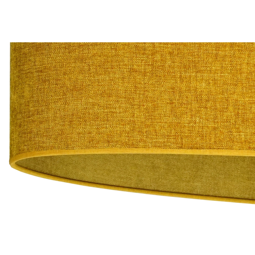 Duolla - Полилей за повърхностен монтаж OVAL 1xE27/15W/230V кафяв