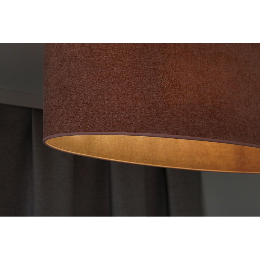 Duolla - Полилей за повърхностен монтаж OVAL 2xE27/15W/230V розов