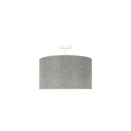 Duolla - Полилей за повърхностен монтаж ROLLER ECO RECYCLING 1xE27/15W/230V Ø 45 см сив