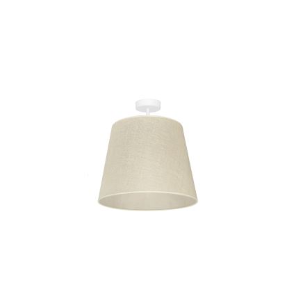 Duolla - Полилей за повърхностен монтаж YUTE 1xE27/15W/230V Ø 38 см сив