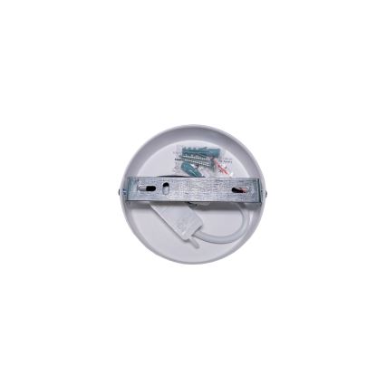 Duolla - Полилей за повърхностен монтаж YUTE AVIGNON 1xE27/15W/230V Ø 60 см сив/кафяв
