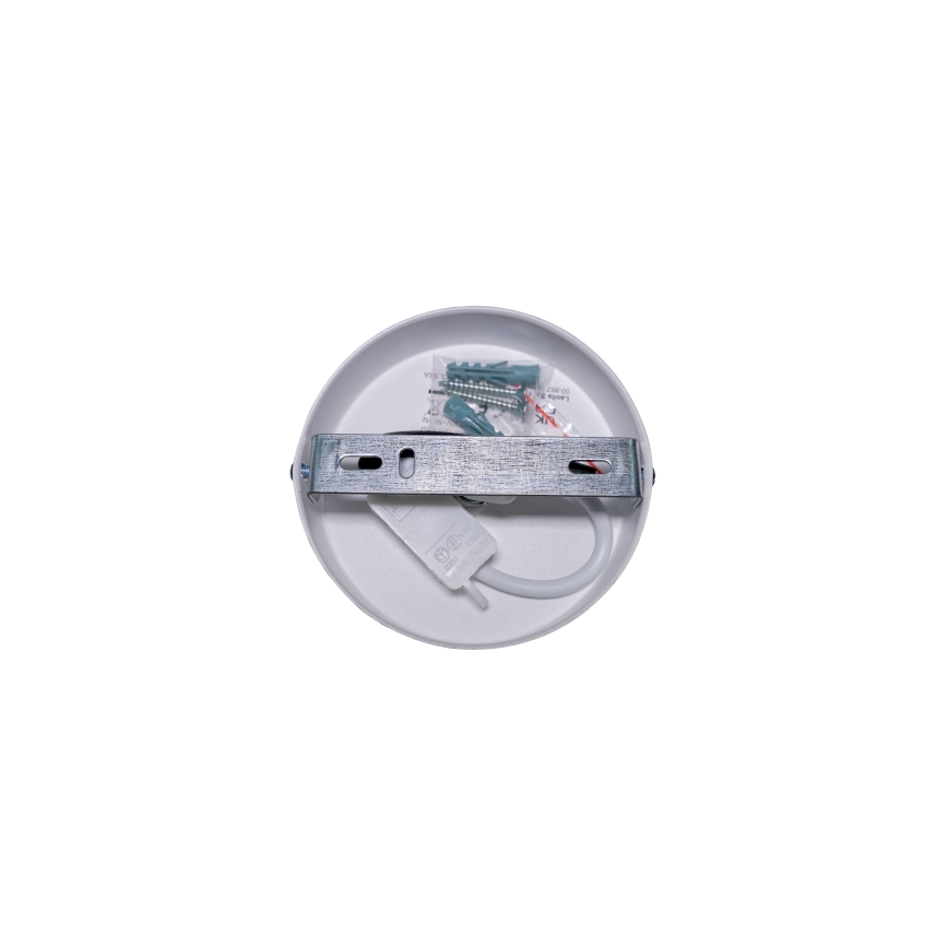 Duolla - Полилей за повърхностен монтаж YUTE AVIGNON 1xE27/15W/230V Ø 60 см кремав/бежов