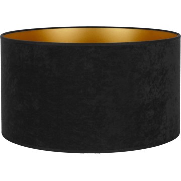 Duolla - Универсален абажур VELVET E27 пр. 35 см черно/златисто
