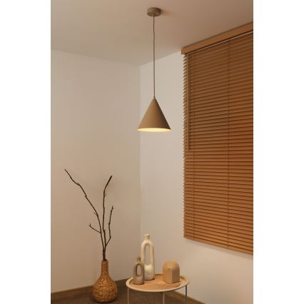 Duolla - Висяща лампа на кабел IRONLINE 1xG9/3W/230V Ø 25 см бежова