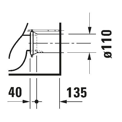 Duravit 21150900002 - Подова тоалетна чиния D-CODE керамика/лъскаво бяло