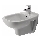Duravit 22571500002 - Висящо биде D-CODE, керамика/бял гланц