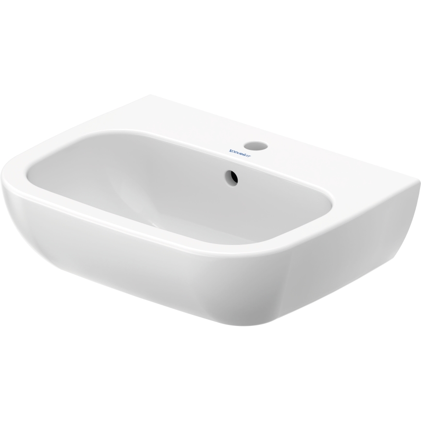 Duravit 23105500002 - Конзолна мивка D-CODE 55x43 cm керамика/бял гланц