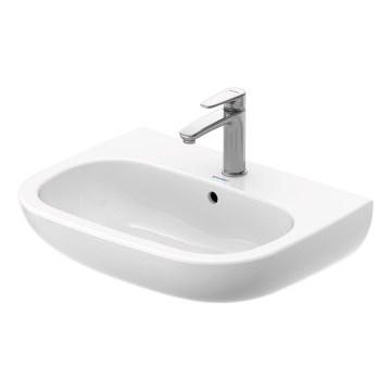 Duravit 23106000002 - Стенно монтирана мивка D-CODE 60x46 см керамика/бял гланц