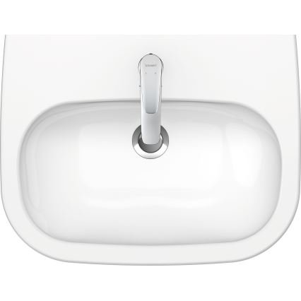 Duravit 23106000002 - Стенно монтирана мивка D-CODE 60x46 см керамика/бял гланц
