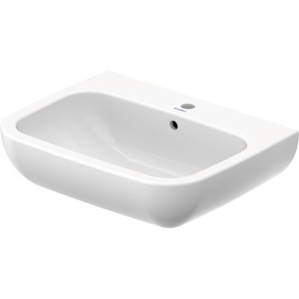 Duravit 23106500002 - Висяща мивка D-CODE 65x50 cm керамика/бял гланц