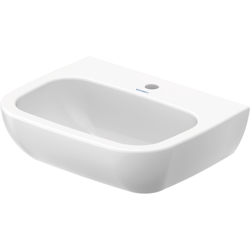 Duravit 23115500002 - Стенен умивалник D-CODE 55x43 cm керамика/бял гланц