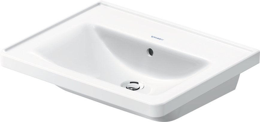 Duravit 2367600060 - Висяща мивка D-NEO 60x48 cm керамика/глянцово бяло