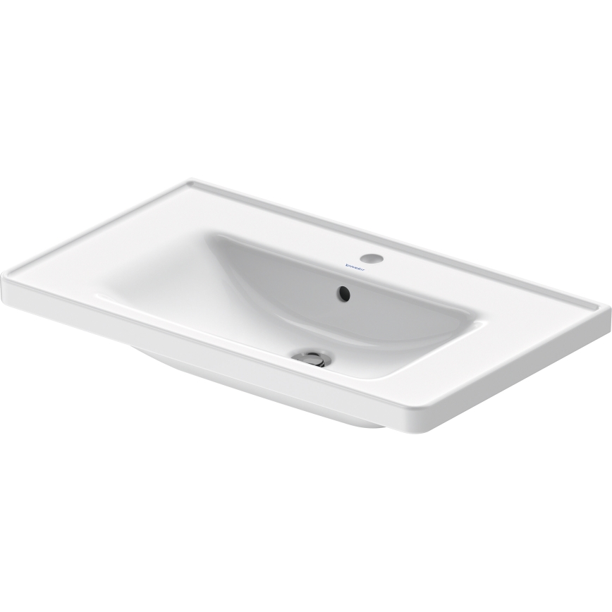 Duravit 2367800000 - Стенен умивалник D-NEO 80x48 cm керамика/бял гланц